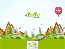 Tablet Screenshot of doodlecreatives.com